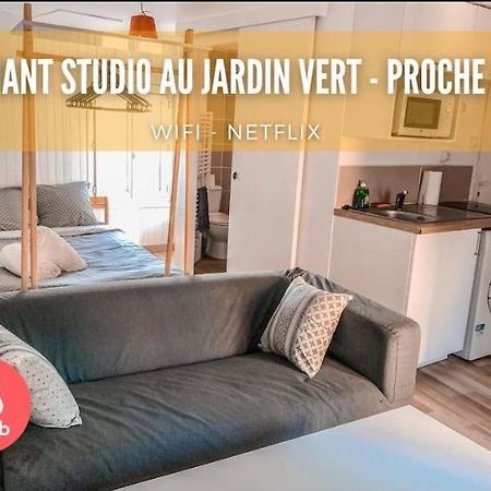 Ferienwohnung Charmant Studio au Jardin Vert- Proche Centre Angoulême Exterior foto